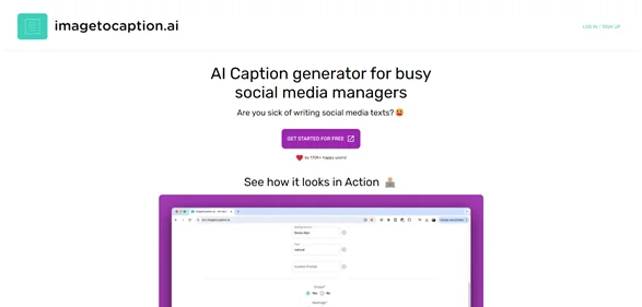 ImageToCaption AI