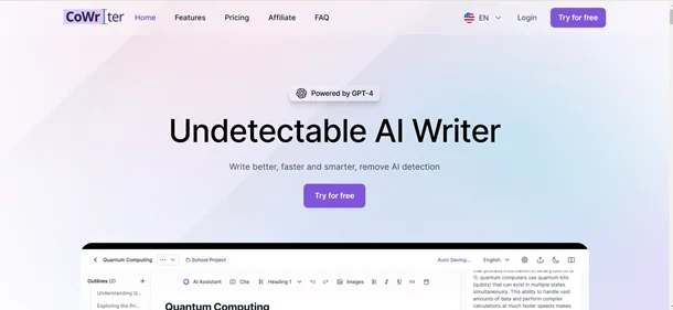 CoWriter AI