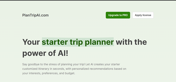 Plantrip AI