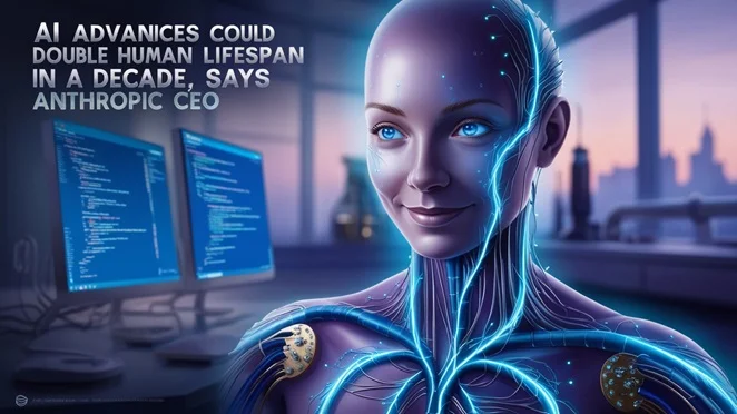 AI Advances Could Double Human Lifespan in a Decade, Says Anthropic CEO