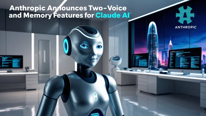 Anthropic Announces Two-Way Voice and Memory Features for Claude AI