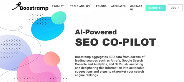 Boostramp homepage
