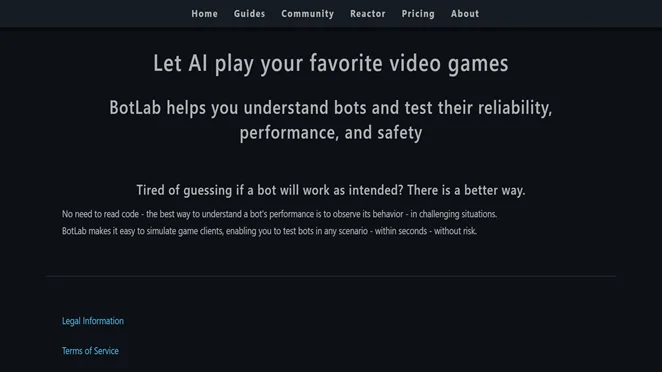 BotLab homepage
