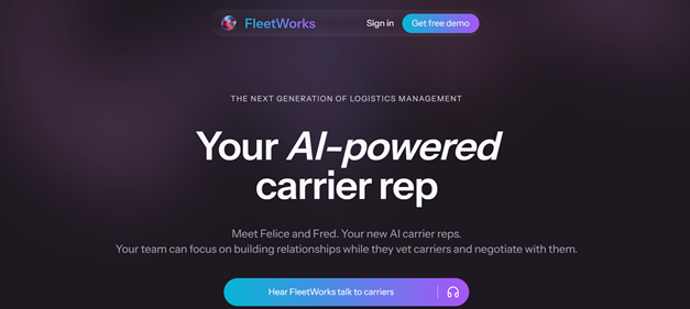 FleetWorks homepage