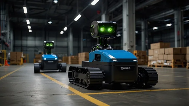 Nvidia Unveils Mega A Blueprint for AI-Powered Warehouse Robot Fleets