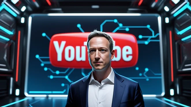 Zuckerberg Cites YouTube in Meta’s AI Copyright Defense