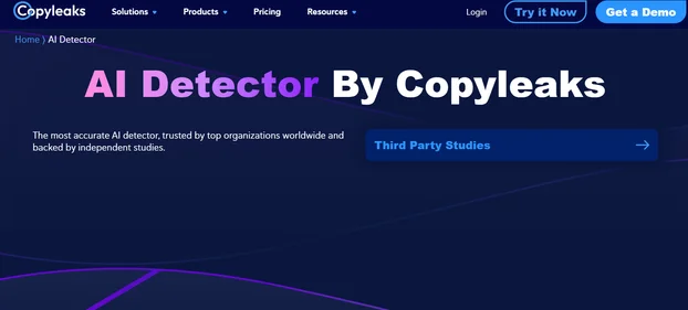 Copyleaks homepage