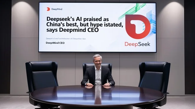 DeepSeek’s AI Praised as China’s Best, but Hype Is Overstated, Says DeepMind CEO