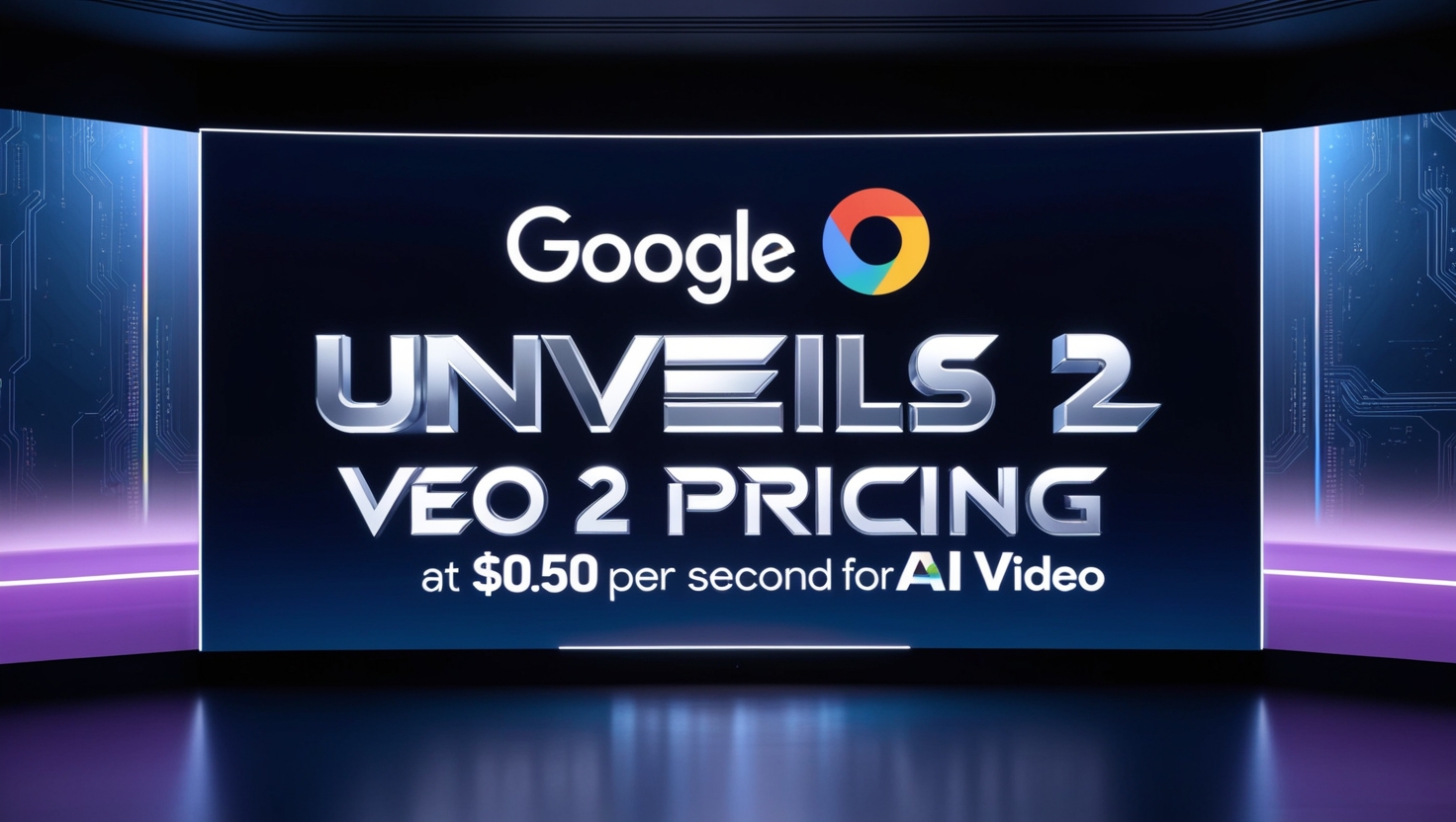 Google Reveals Pricing for Veo 2 AI Video Generation Model