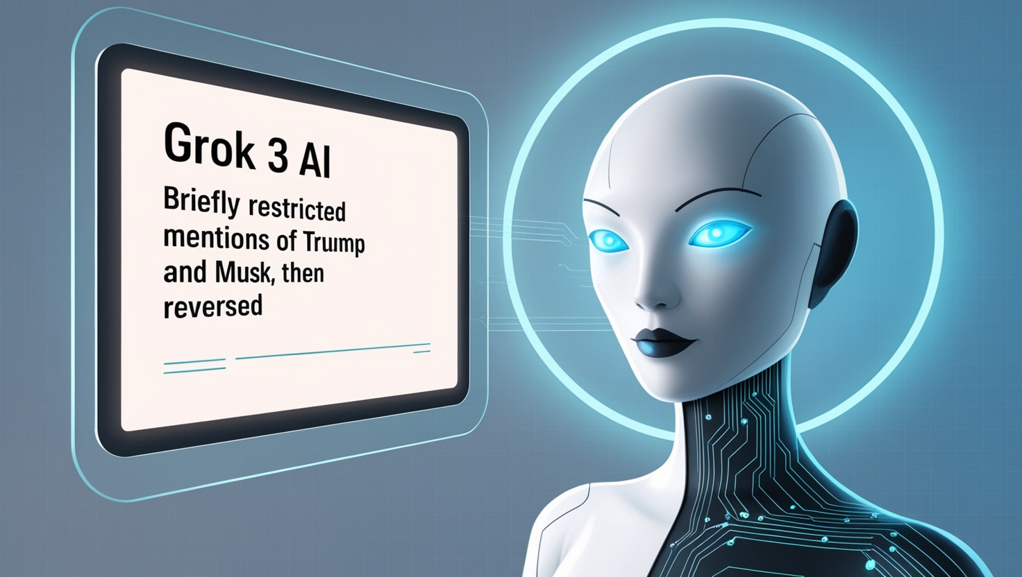 Grok Chatbot's Brief Restriction on Musk and Trump Misinformation Content