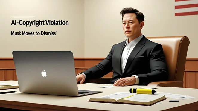 Musk Moves to Dismiss Lawsuit Over Alleged AI-Copyright Violation
