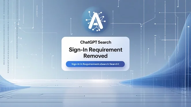 OpenAI Removes Sign-In Requirement for ChatGPT Search