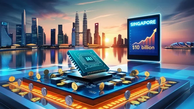 Singapore’s Investment Pledges Rise to $10 Billion Amid AI and Chip Boo
