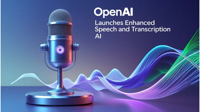 OpenAI Launches Enhanced Speech and Transcription AI