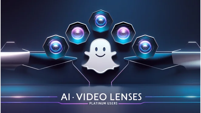 Snapchat Launches AI Video Lenses for Platinum Users