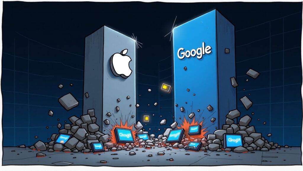 Apple and Google Shares Drop as ChatGPT Disrupts Search