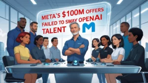 Altman Says Meta’s $100M Offers Failed to Sway OpenAI Talent