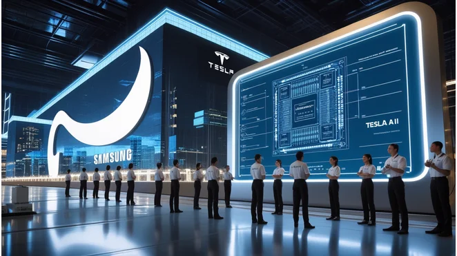 Samsung secures a $16.5 billion deal to manufacture Tesla's next-gen AI6 chips at its Taylor, Texas plant, boosting its struggling foundry business.
